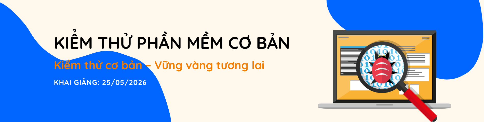 Tổng khai giảng khóa học Kiểm thử phần mềm tester