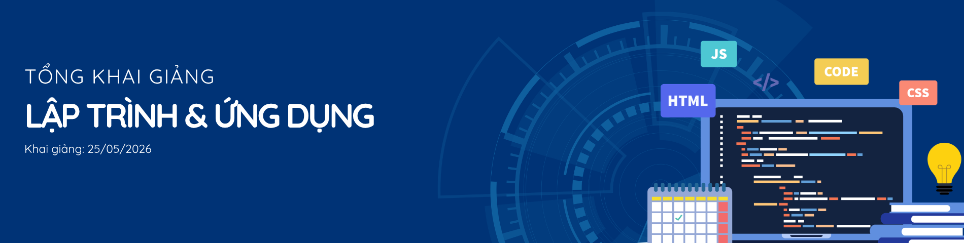 Tổng khai giảng khóa học Lập trình và CSDL