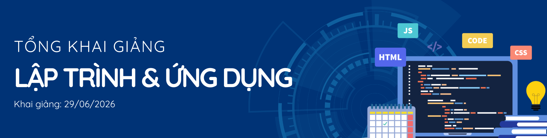 Tổng khai giảng khóa học Lập trình và CSDL