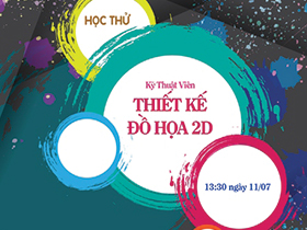 Học thử miễn phí - Chương trình Thiết kế Đồ họa 2D (11/07/2015)