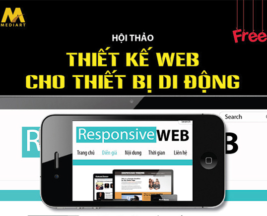 Hội thảo "Thiết kế Web cho thiết bị di động" - 06/04/2014