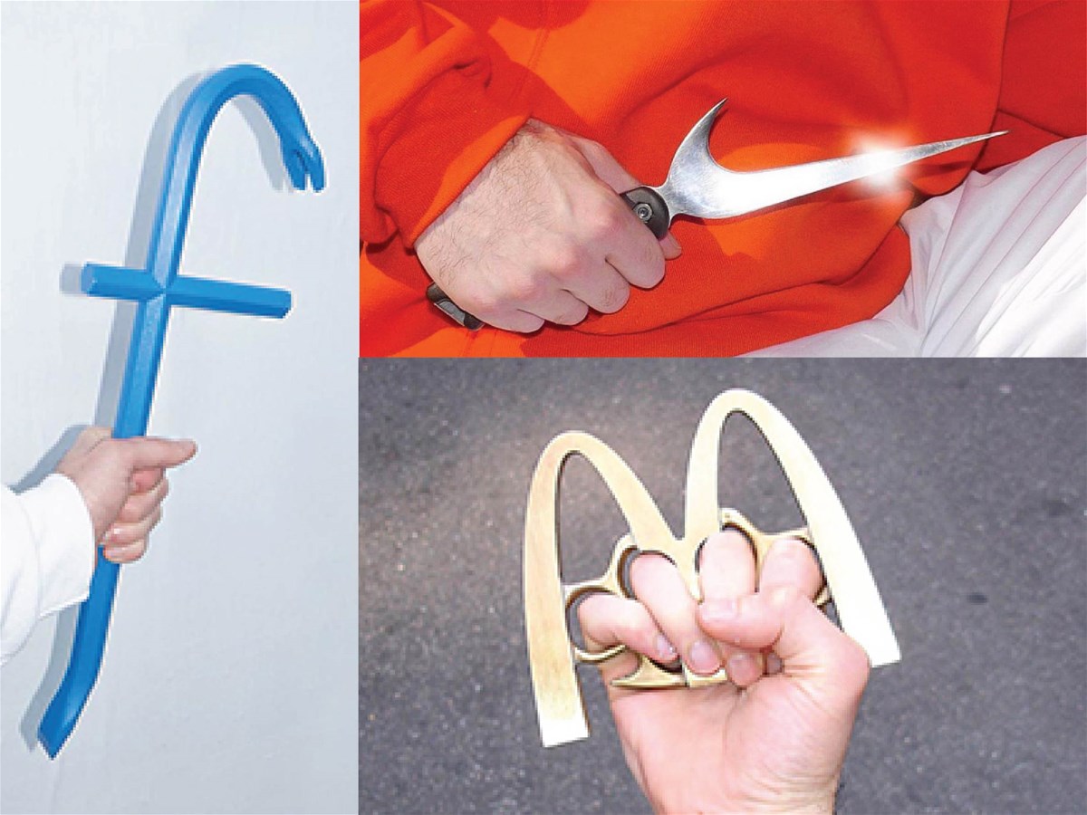 [Thiết Kế Đồ Họa] Cảm hứng chế tạo vũ khí từ Logo của các thương hiệu nổi tiếng 