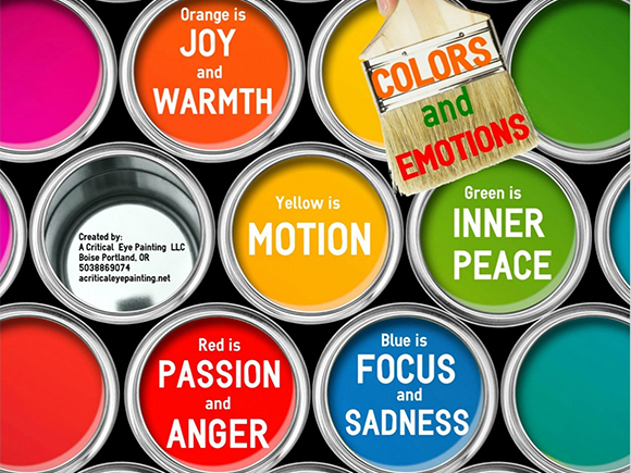 [Infographic] Cảm xúc của màu sắc