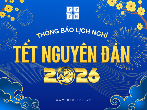 [THÔNG BÁO] LỊCH NGHỈ TẾT NGUYÊN ĐÁN 2026