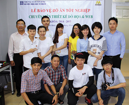 Lễ bảo vệ đồ án tốt nghiệp Chuyên viên Thiết kế Đồ họa [Niên khóa 2014 - 2015]