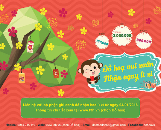 Sự kiện "Đồ họa vui Xuân - Nhận ngay Lì xì"