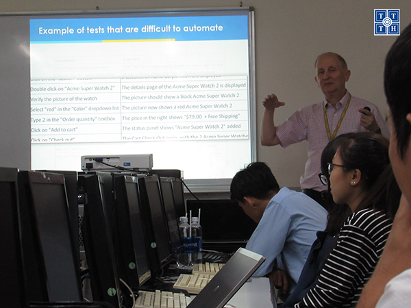 Chia sẻ từ chuyên gia về Kiểm thử tự động : “Action Based Testing in the Modern World”