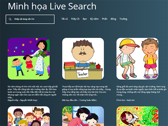 [Học lập trình] Kỹ thuật tìm kiếm Live Search trên jQuery