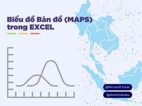 Biểu đồ bản đồ (Maps) trong Excel