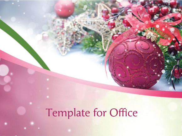 Bộ sưu tập Template Noel đẹp cho Office