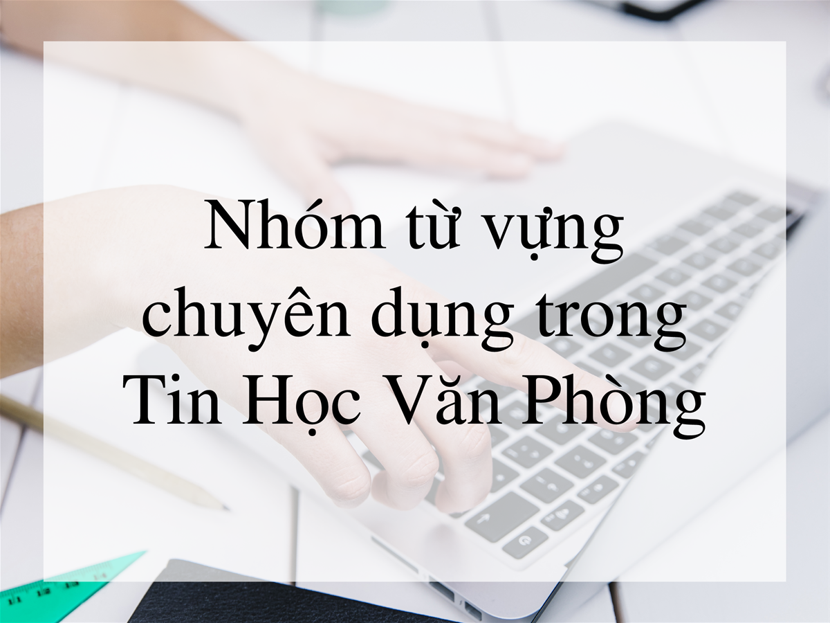 Những từ vựng tiếng Anh chuyên dụng trong Microsoft Word