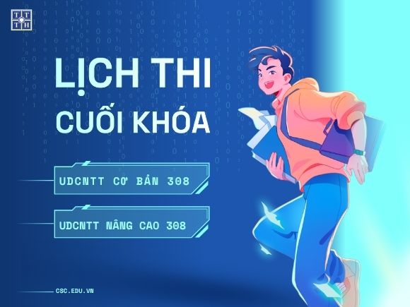 THÔNG BÁO KẾ HOẠCH THI THUD KHÓA 308