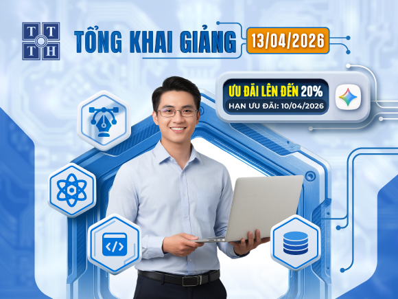 Tổng khai giảng các khóa học tại Trung tâm Tin học KHTN - 13/04/2026