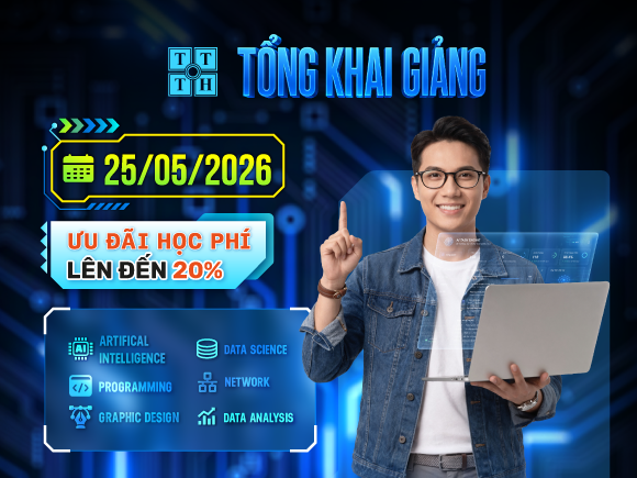 Tổng khai giảng các khóa học tại Trung tâm Tin học KHTN - 25/05/2026