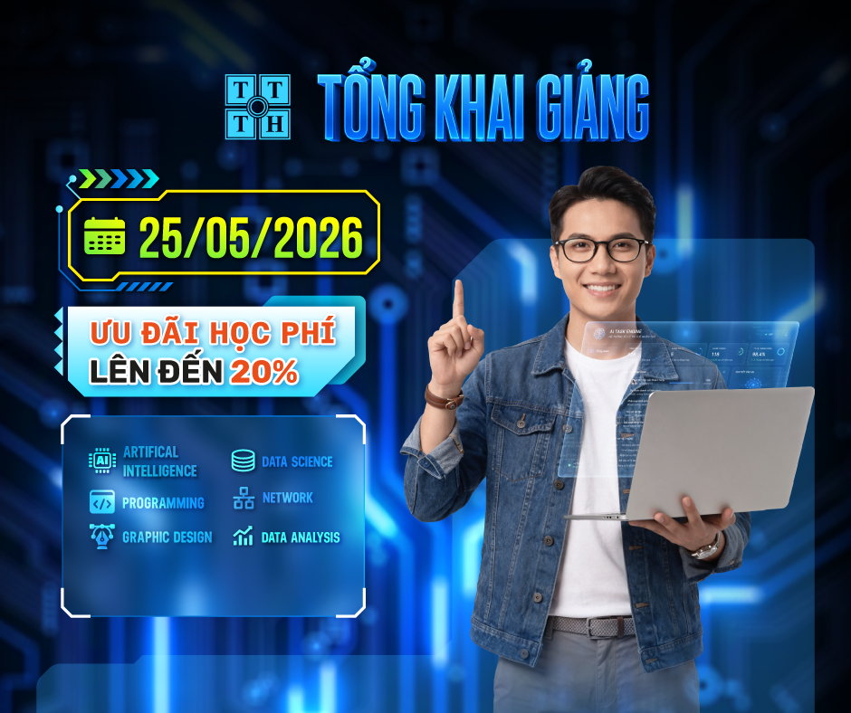Tổng khai giảng các khóa học tại Trung tâm Tin học KHTN - 25/05/2025