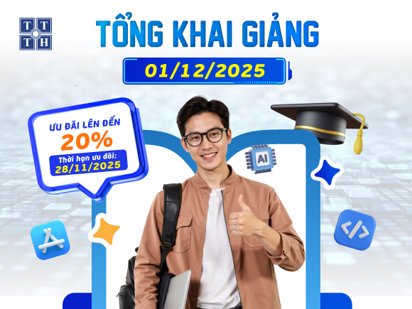 Tổng khai giảng các khóa học tại Trung tâm Tin học KHTN - 01/12/2025