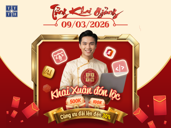 Tổng khai giảng các khóa học tại Trung tâm Tin học KHTN - 09/03/2026